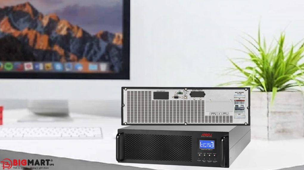 Bộ lưu điện Online Rack Masu MS-10KRS LCD