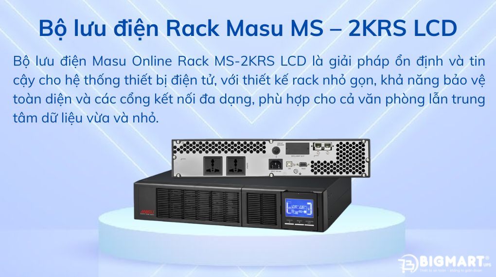 Masu MS‑2KRS LCD 