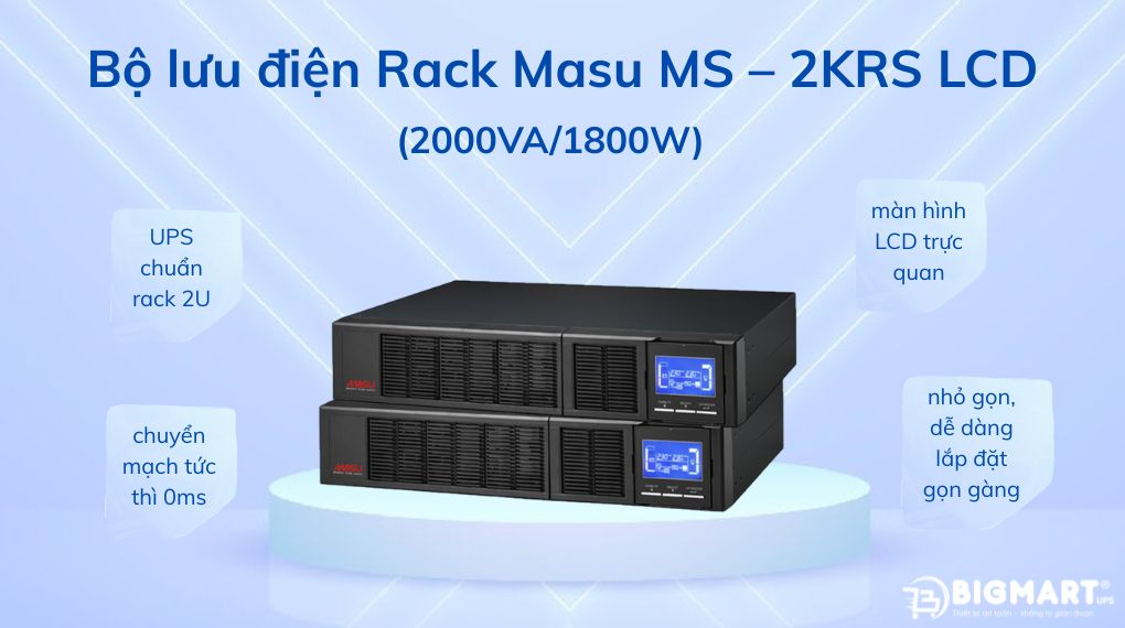 Masu Online Rack MS‑2KRS LCD