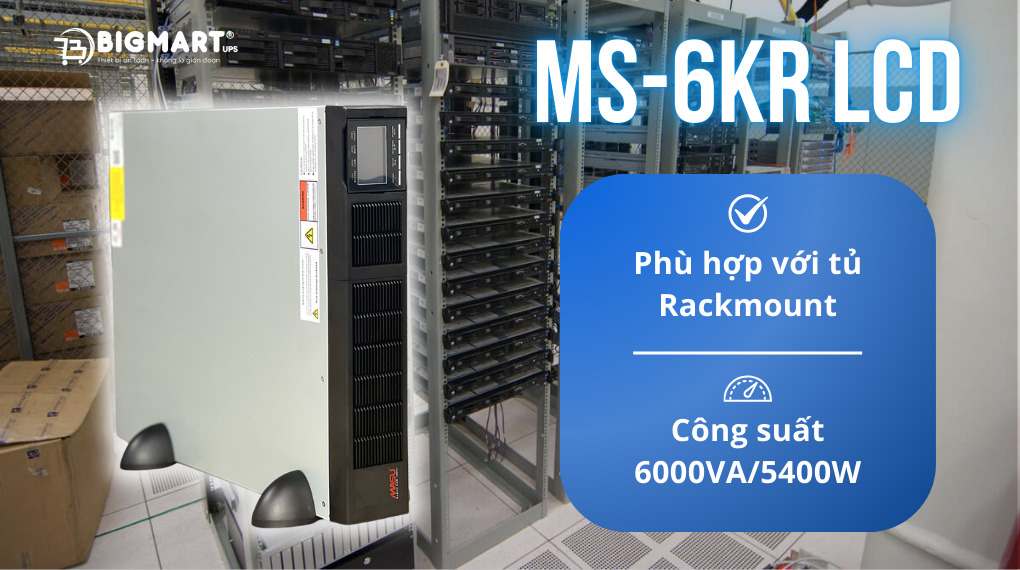 Bộ lưu điện Masu MS-6KR LCD