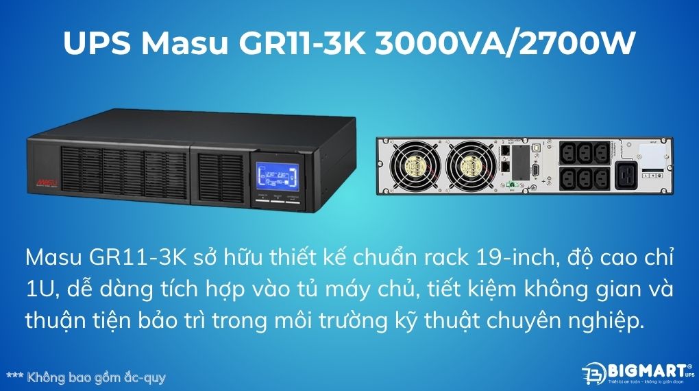 Bộ lưu điện Masu GR11-3K