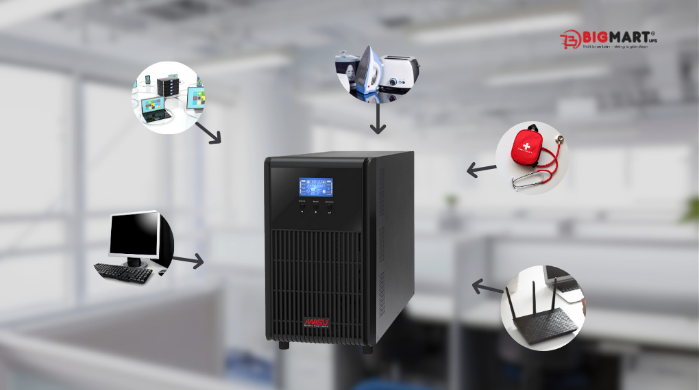 Bộ lưu điện tương thích nhiều thiết bị