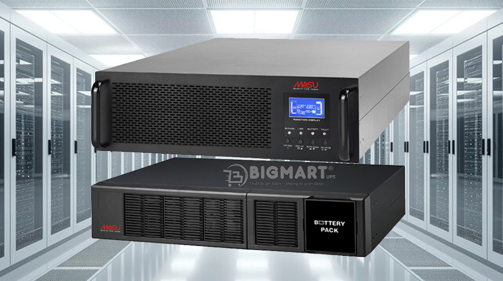Bộ lưu điện rackmount MASU MS-10KR LCD