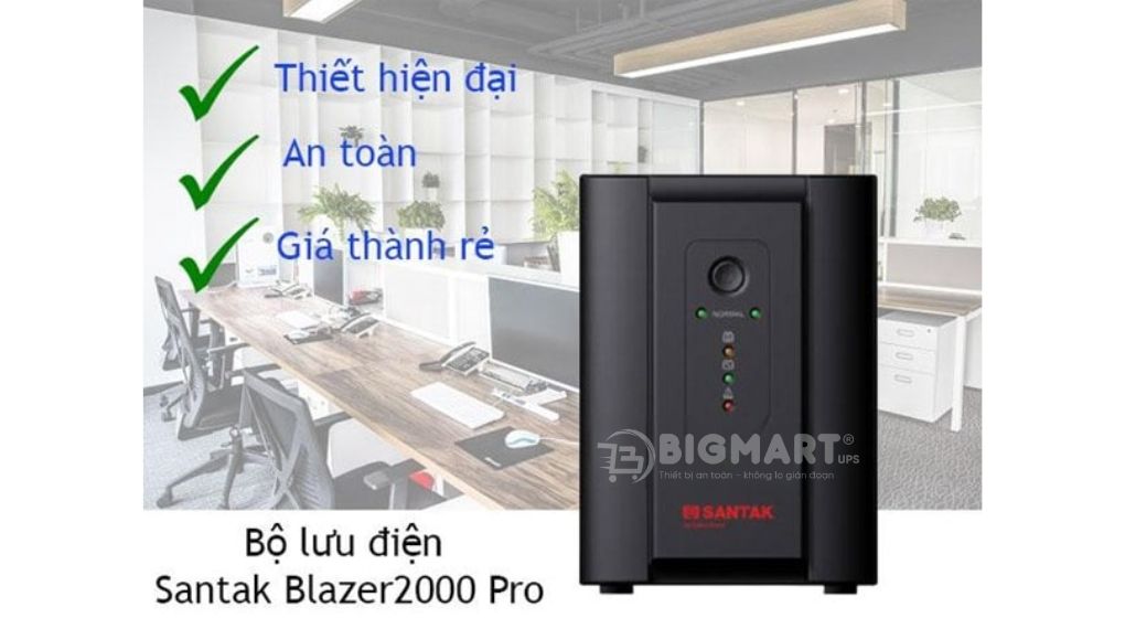 Bộ lưu điện Santak Blazer 2000-Pro 2000VA/1200W