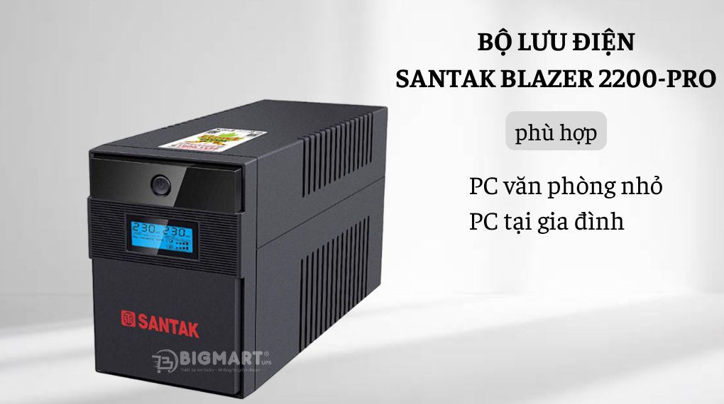 Bộ lưu điện Santak Blazer 2200-Pro 1200W