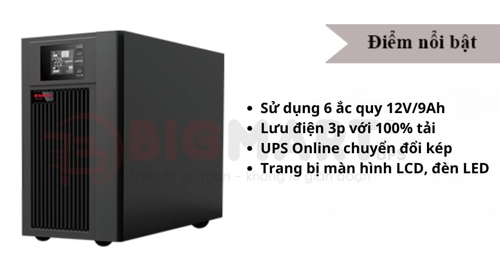 UPS Santak 3000VA 2700W