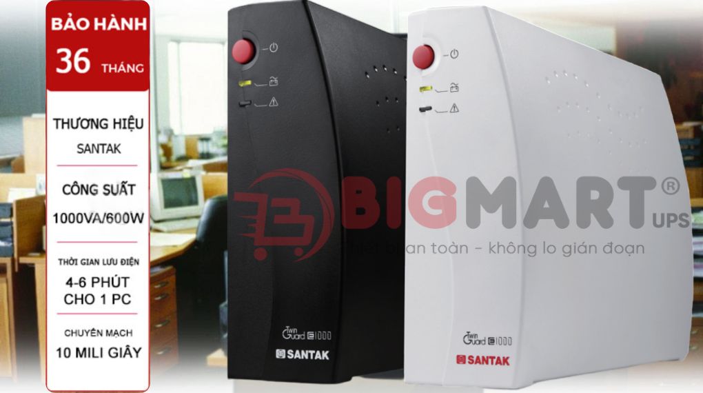 UPS Santak TG1000VA 600W