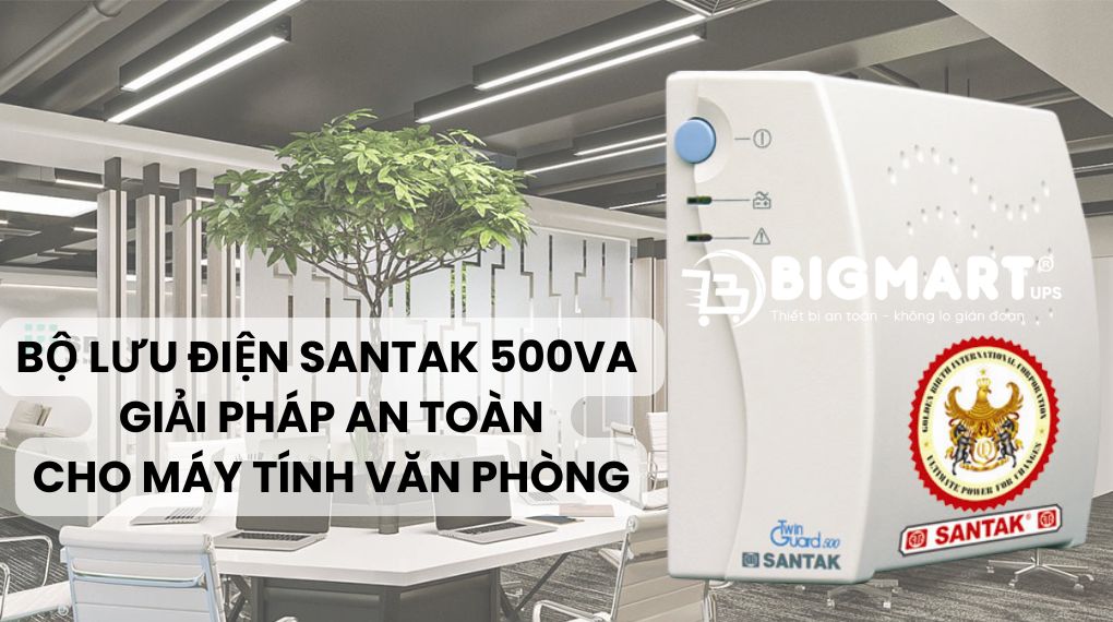 Bộ lưu điện Santak TG500VA 300W