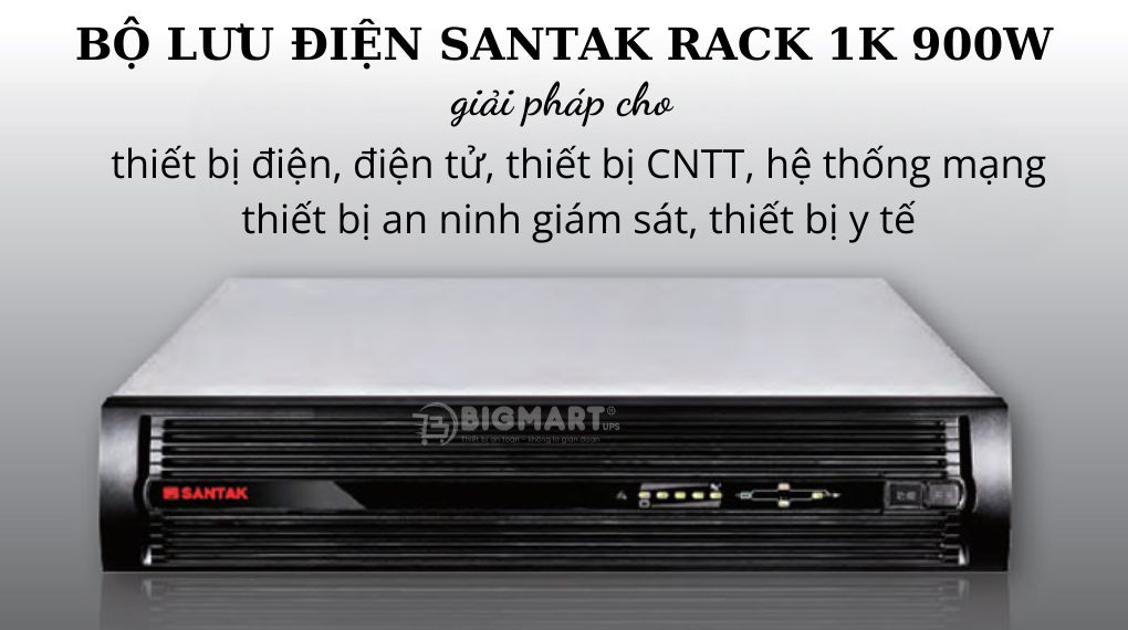 Bộ Lưu Điện Santak Rack 1K 1000VA/900W