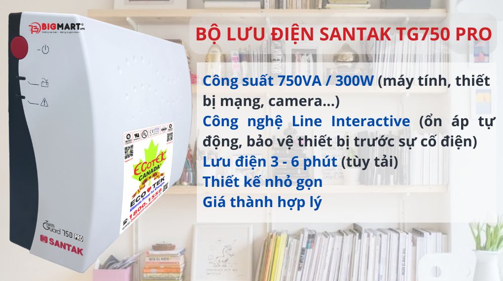 UPS Santak TG750 Pro