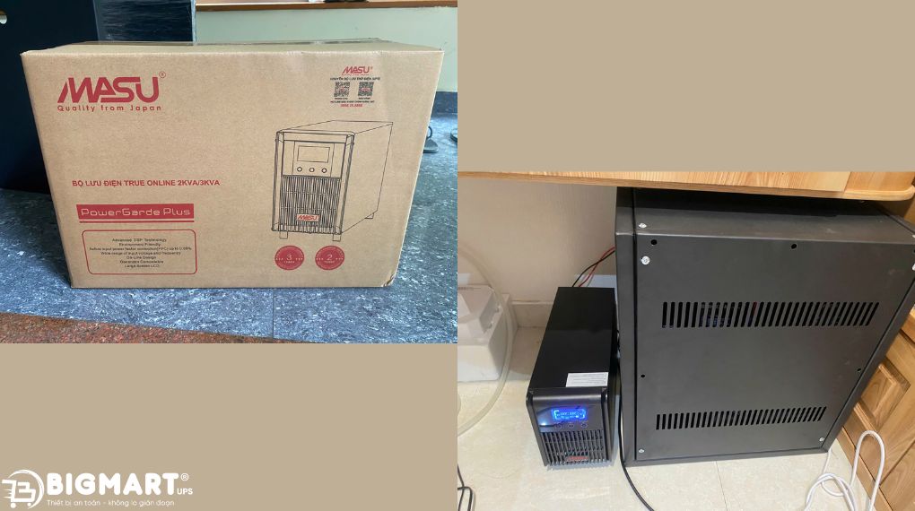 Dự Án Tủ Đựng Ắc Quy MS1 Và UPS MASU MS-2KS LCD Cho Công Ty Tư Vấn Kiến Trúc & Xây Dựng TPHCM