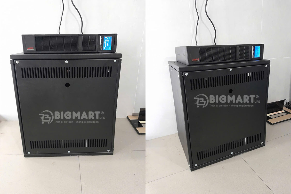 Lắp bộ lưu điện 3KVA, 6 ắc quy 60Ah cho hệ thống điện dân dụng
