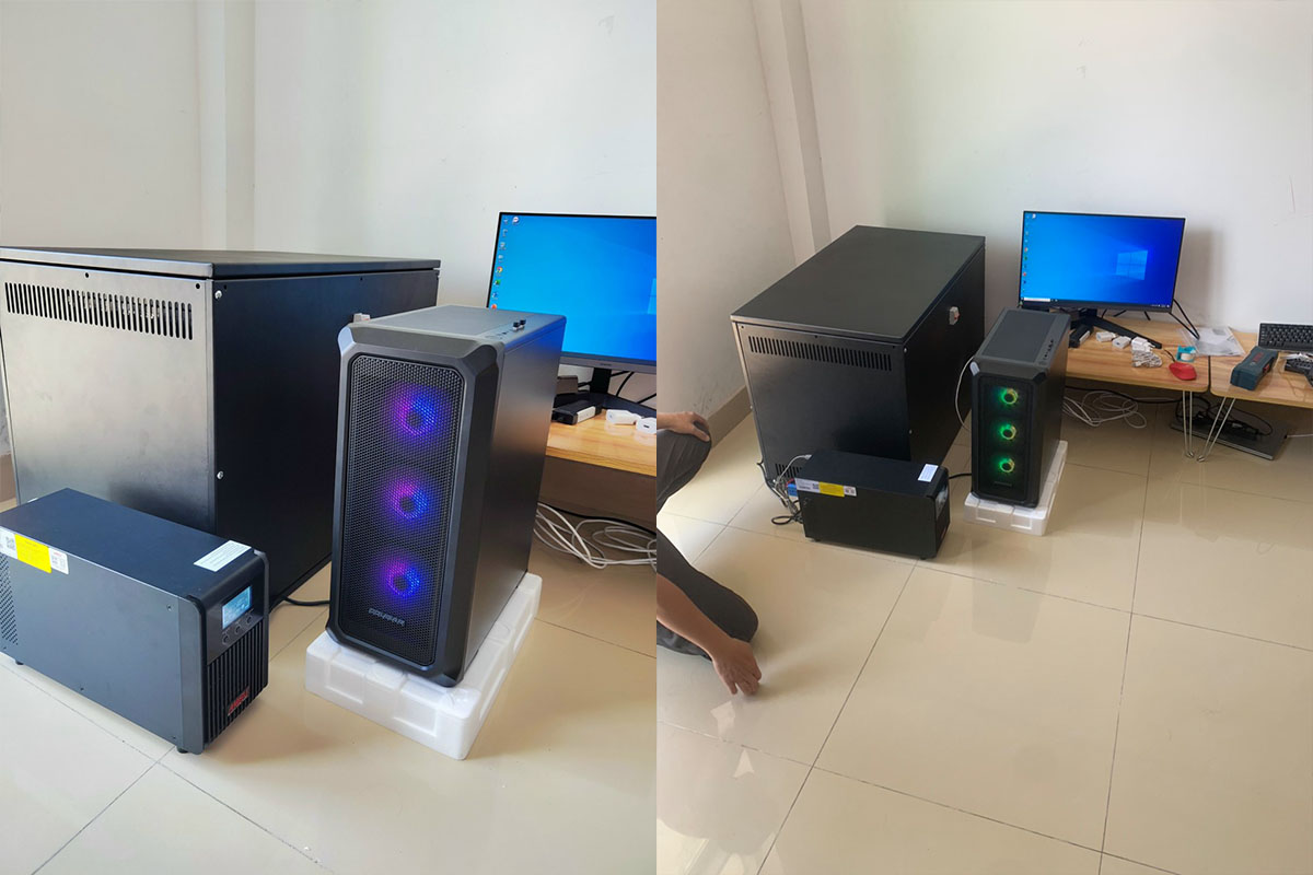 Dự án lắp đặt Bộ lưu điện 2000VA, ắc quy 120Ah cho hệ thống web server tại TpHCM