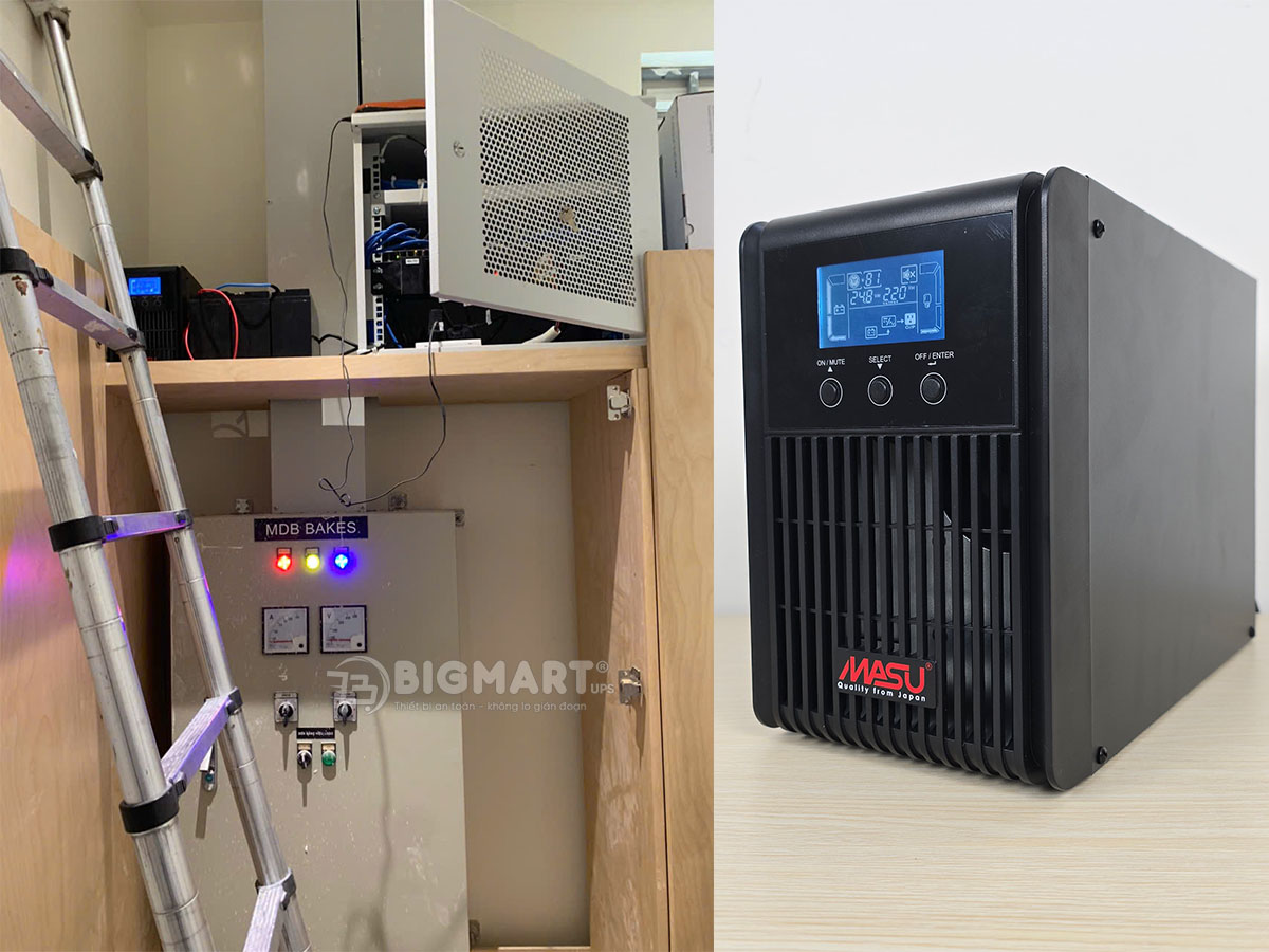 Lắp đặt bộ lưu điện 3kVA, ắc quy 30Ah cho trung tâm Xét nghiệm tại TpHCM