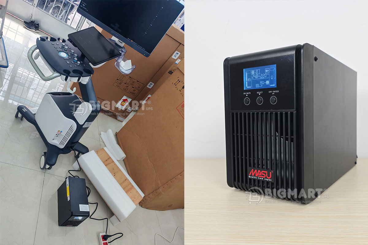 Bộ lưu điện Online cho máy siêu âm