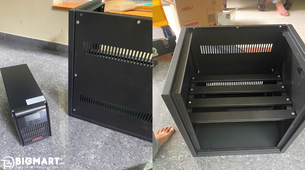 Bàn Giao Tủ Đựng Ắc Quy MS1 Và UPS MASU MS-2KS LCD Cho Công Ty Tư Vấn Kiến Trúc & Xây Dựng Ở TPHCM