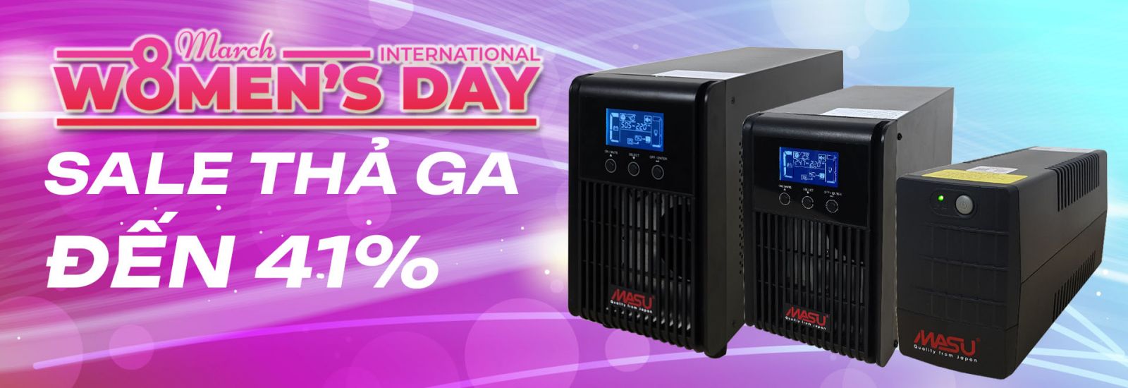HAPPY WOMAN'S DAY - SALE THẢ GA ĐẾN 41%